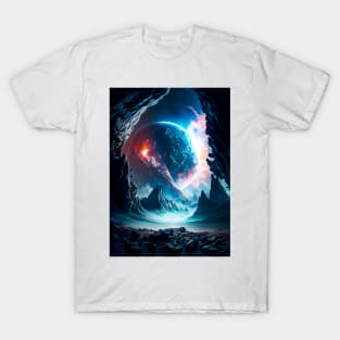 Magic in Chaos: Cosmic Landscapes T-Shirt